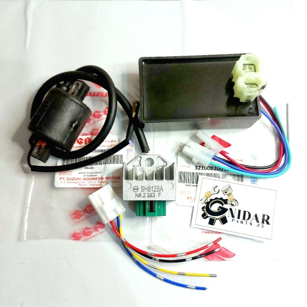 Jual PAKET 5 CDI UNIT + SOCKET + KOIL + KIPROK+ SOCKET SUZUKI SHOGUN ...