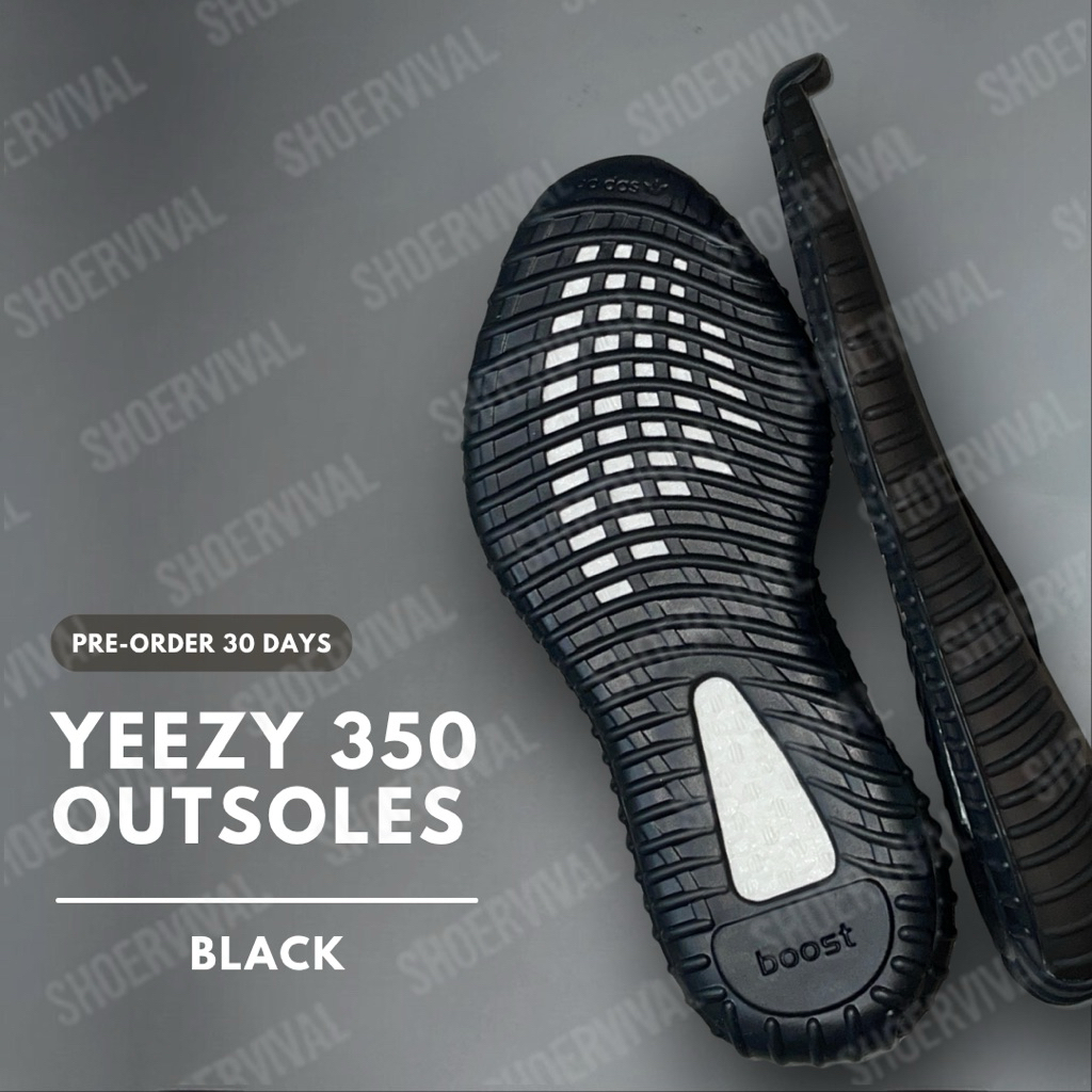 Jual [PRE-ORDER] Yeezy 350 Black Outsoles | Shopee Indonesia