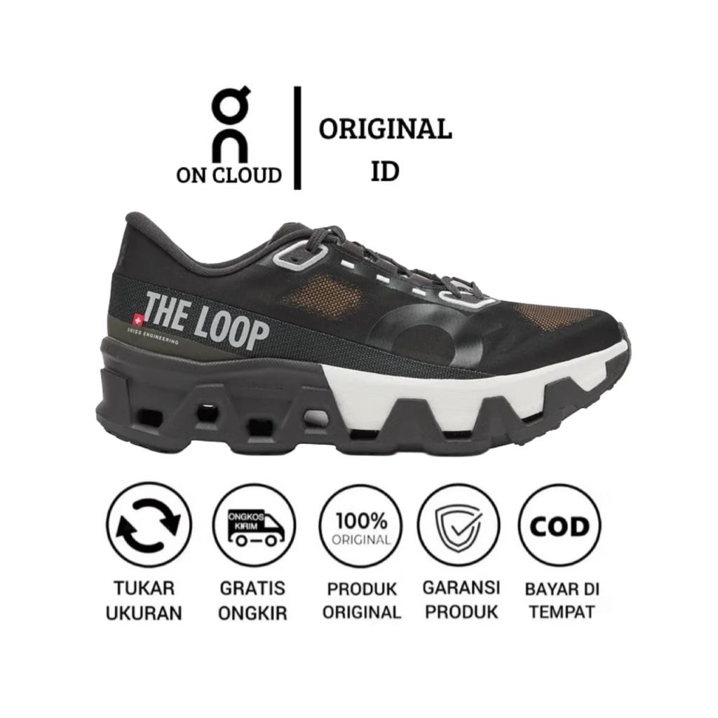 Jual SEPATU RUNNING ON CLOUDMONSTER HYPER PLEASURE & THE LOOP ESPRESSO ...