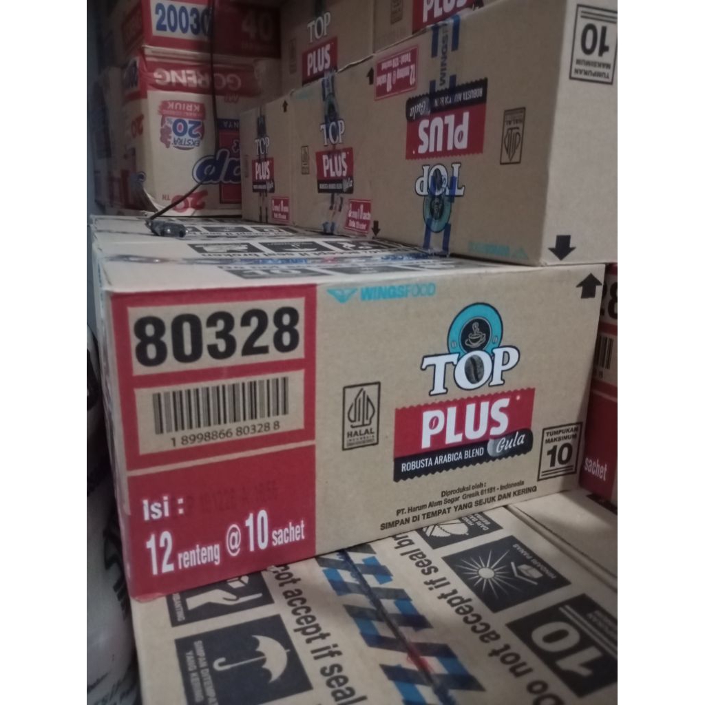 Jual kopi top plus 1karton 12rtgx10pcs | Shopee Indonesia