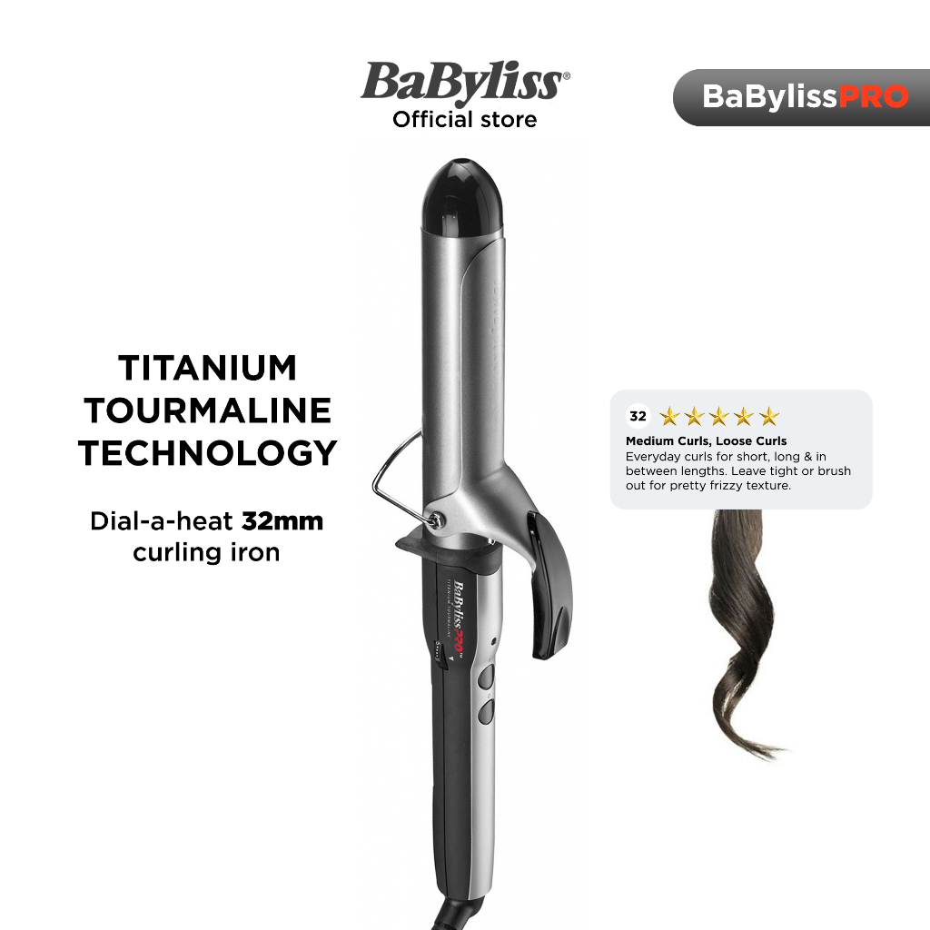 Jual [Defect Sale] BaBylissPRO Curling iron 32mm BAB2174TTE