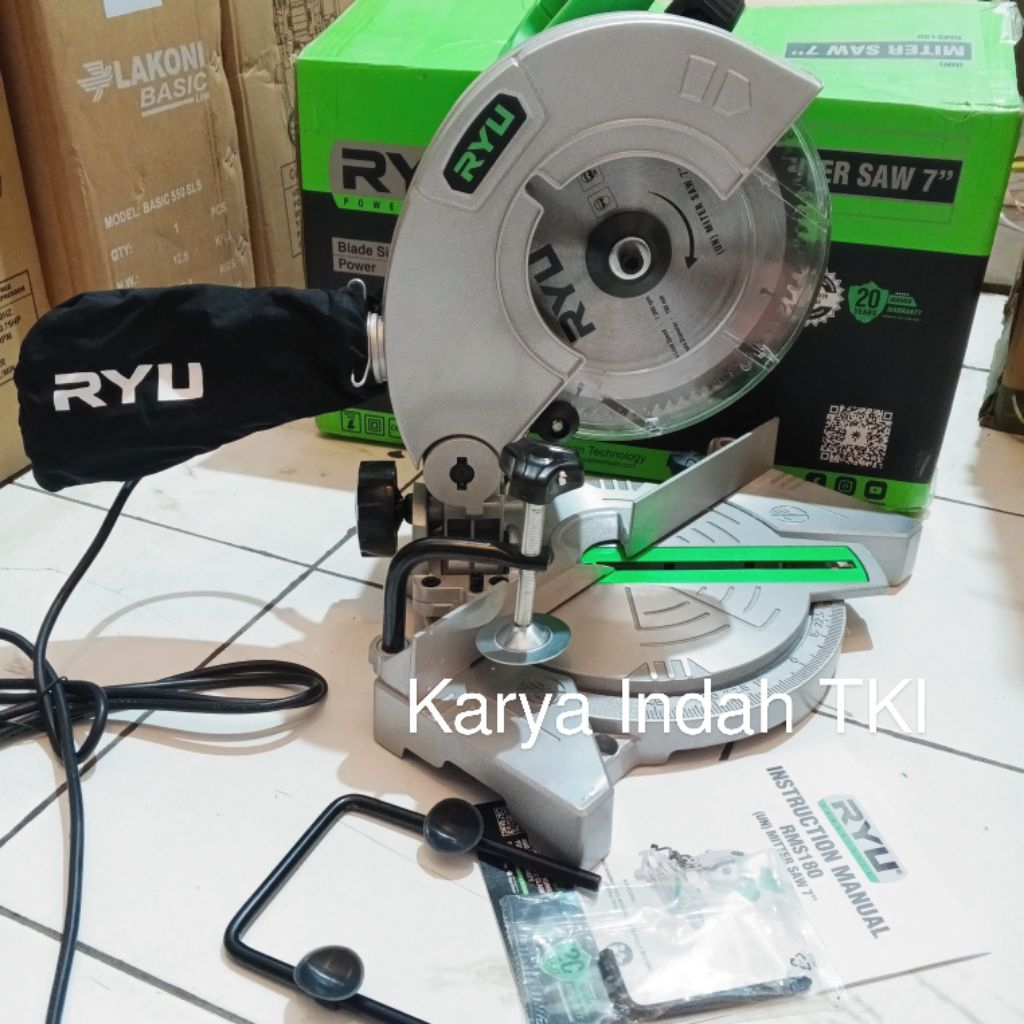 Jual RYU RMS 180 Miter Saw 7
