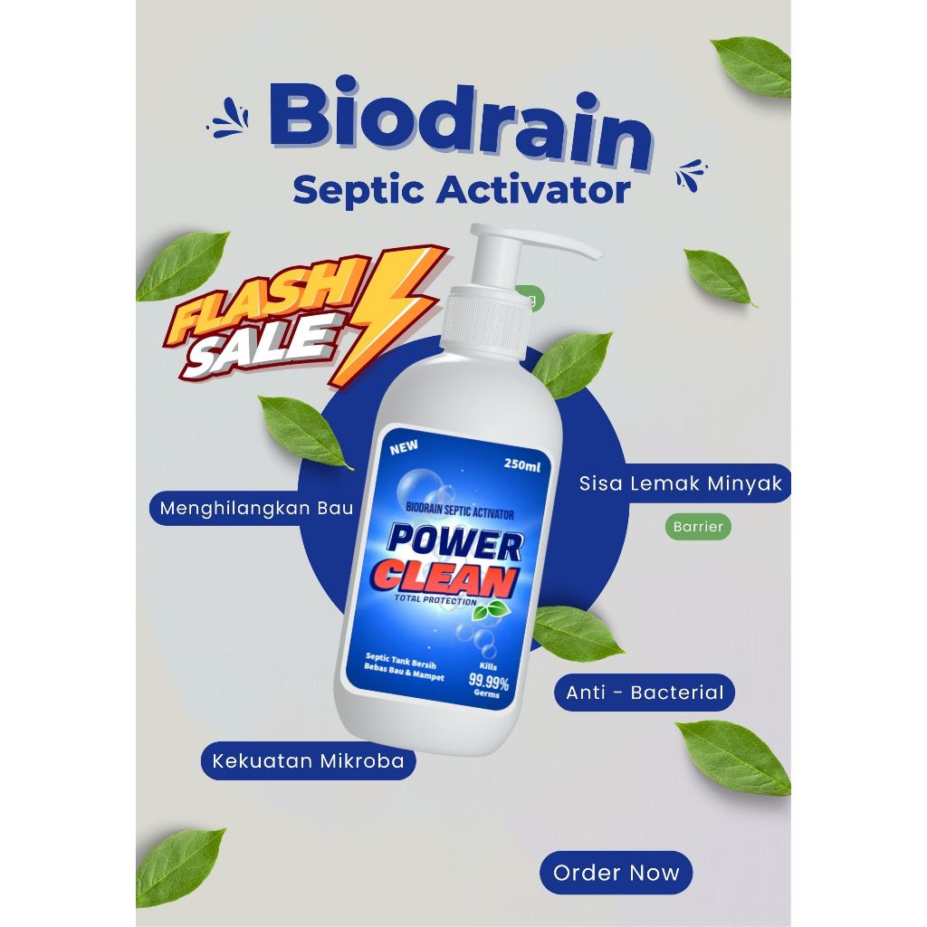 Jual Biodrain Bakteri Pengurai Penghilang Bau Limbah Toilet Septic Tank ...