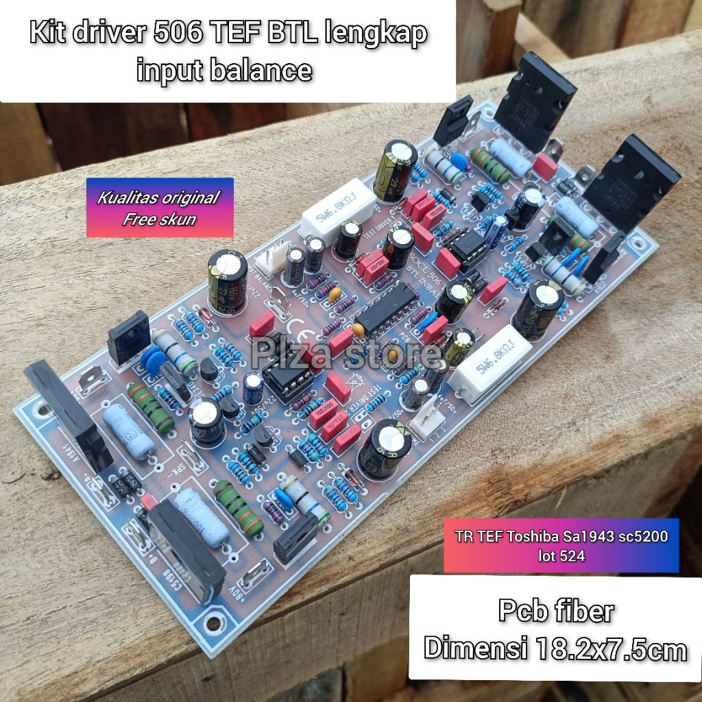 Jual Kit driver power amp SOCL 506 TEF BTL balap terhoreg | Shopee ...