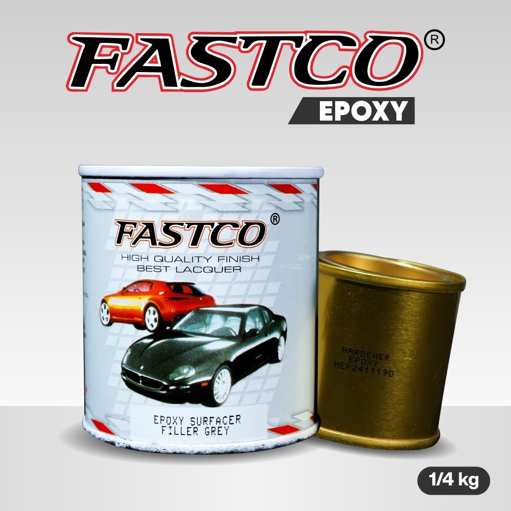 Jual Epoxy fastco 1/4 Kg + hardener / Cat Duco | Shopee Indonesia