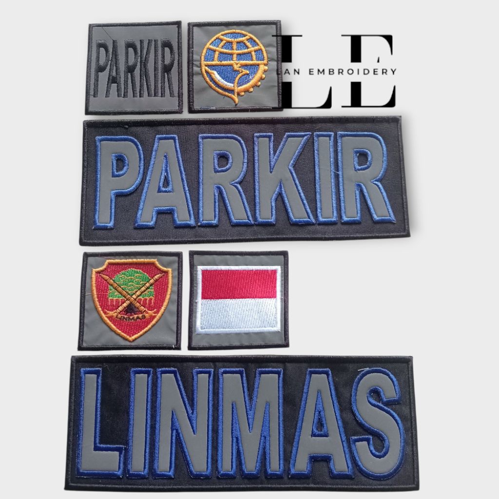 Jual Logo Rompi Parkir / Linmas Sudah Pakai Perekat | Shopee Indonesia