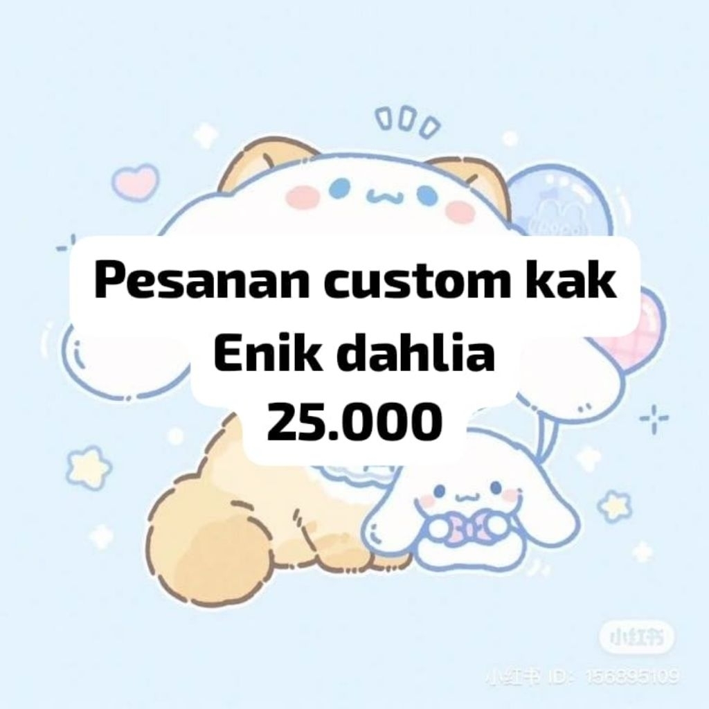 Jual Pesanan custom kak enik dahlia | Shopee Indonesia