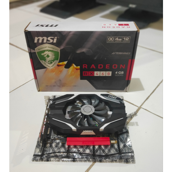 Jual Vga Card Msi Rx 460 4gb Ddr5 128Bit | Shopee Indonesia