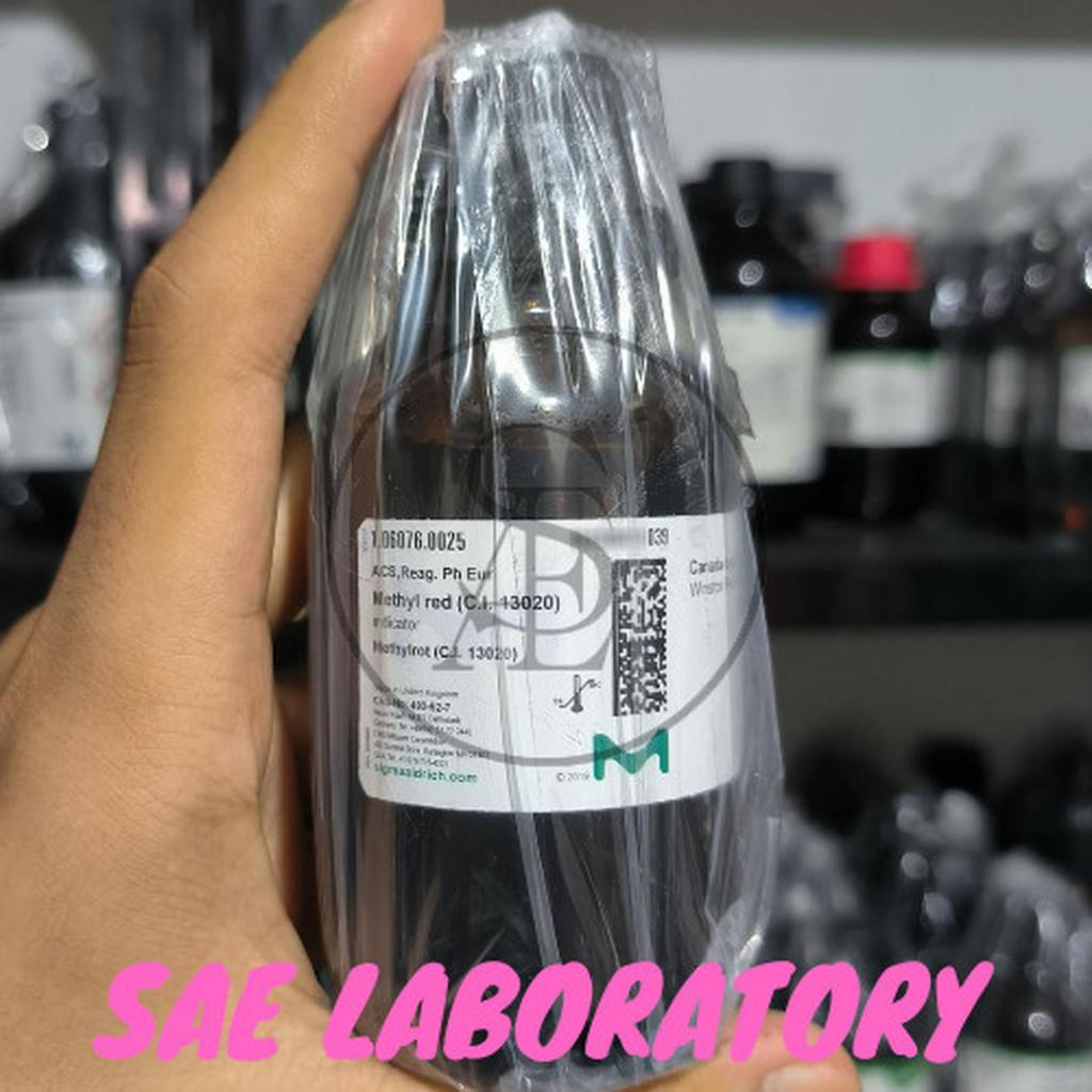 Jual METHYL RED / METIL MERAH / C15H15N3O2 INDICATOR MERCK 1.06076.0025 ...