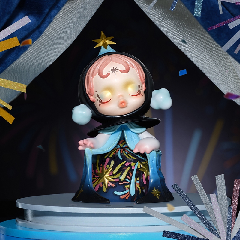 【一桁良番 003/199】POPMART モリー 箔押しサイン Jual POP MART Celebrating the Moment POP MART 15th Anniversary