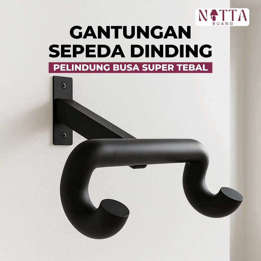 Jual Gantungan Sepeda Dinding Dengan Busa Super Tebal Aksesoris Sepeda ...