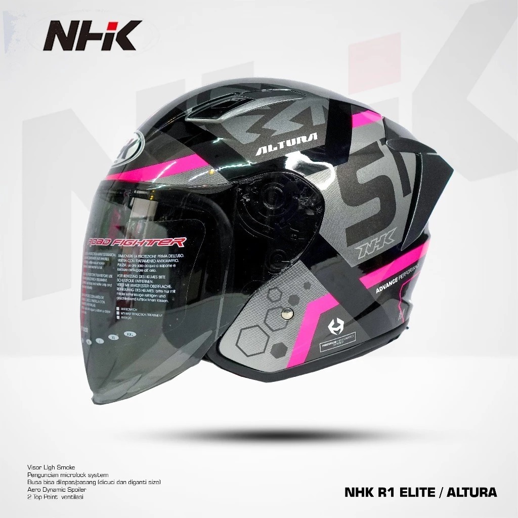 Jual NHK R1 Elite Altura All Colors Original | Shopee Indonesia