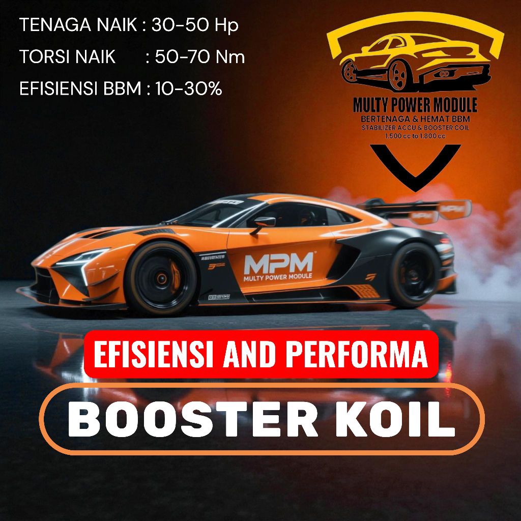 Jual MPM Sport Booster Koil Mobil (1500cc-1800cc) | Shopee Indonesia