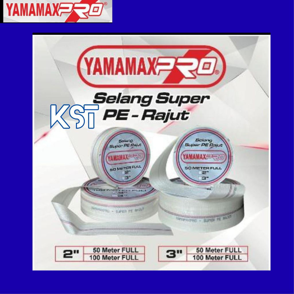 Jual SELANG PE RAJUT SUPER 3 INCH 100 METER YAMAMAX PRO | Shopee Indonesia