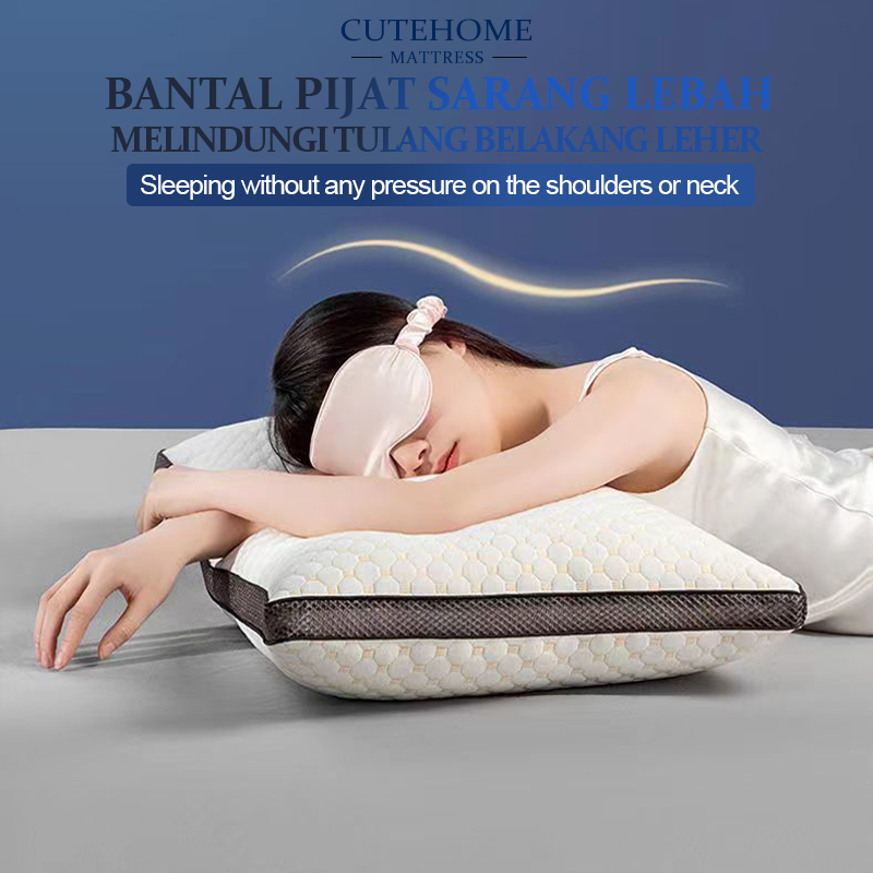 Jual CUTEHOME Bantal Tidur Bantal Rajutan Premium Hotel Bintang Bantal ...