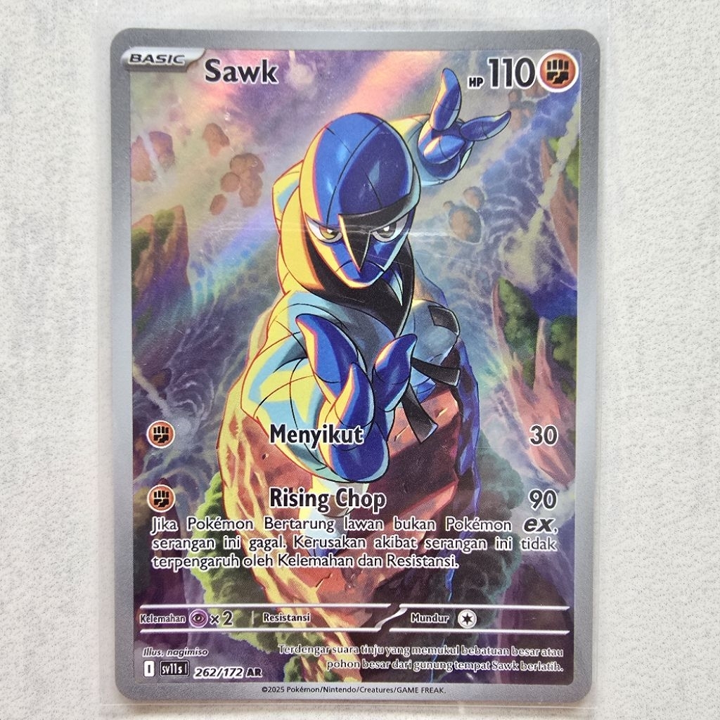 Jual Sawk AR Seri Hitam Putih sv11s 262/172 - Kartu Pokemon TCG ...