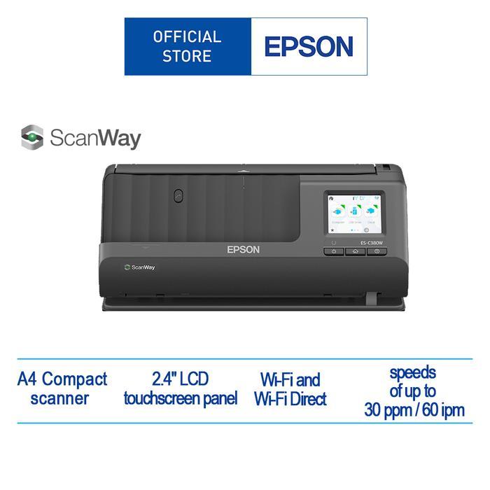 Scanner Epson ES-C380W WorkForce Wi-Fi Portable Sheet-fed Document (3)