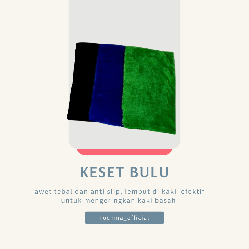 Jual KESET BULU RASFUR IMPORT JEPANG LEMBUT HALUS ANTI SLIP MENYERAP ...