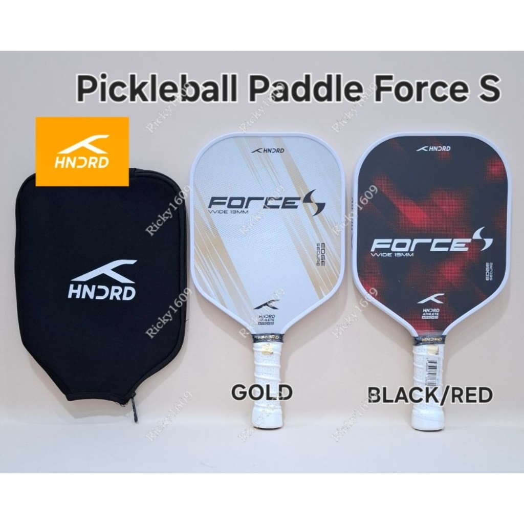 Jual PICKLEBALL HUNDRED FORCE S (EDGE SECURE - 13mm Thickness) ORIGINAL ...