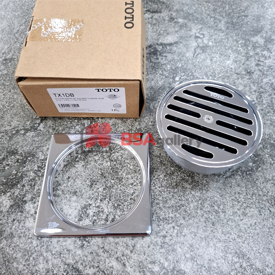 Jual FLOOR DRAIN TOTO TX1DB / TX 1 DB / PEMBUANGAN WC TOTO / SARINGAN ...
