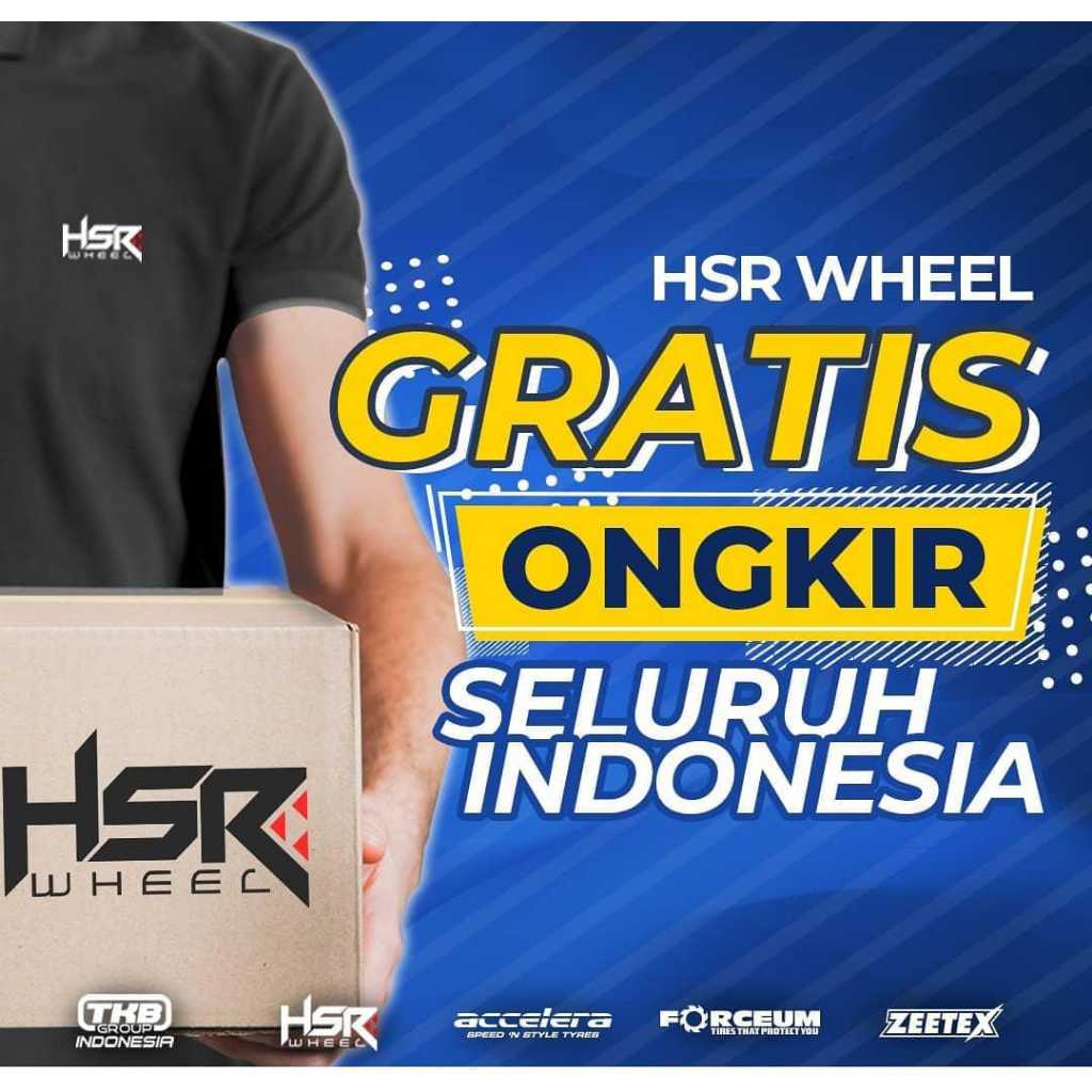 Jual Velg racing hsr balige R15 lebar 6,5 buat luxio ertiga altis ...