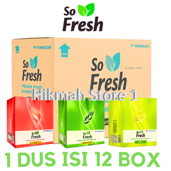 Jual So Fresh 1 Karton isi 36 | Sofresh Hot | SOFRESH EUCALYPTUS | Art ...
