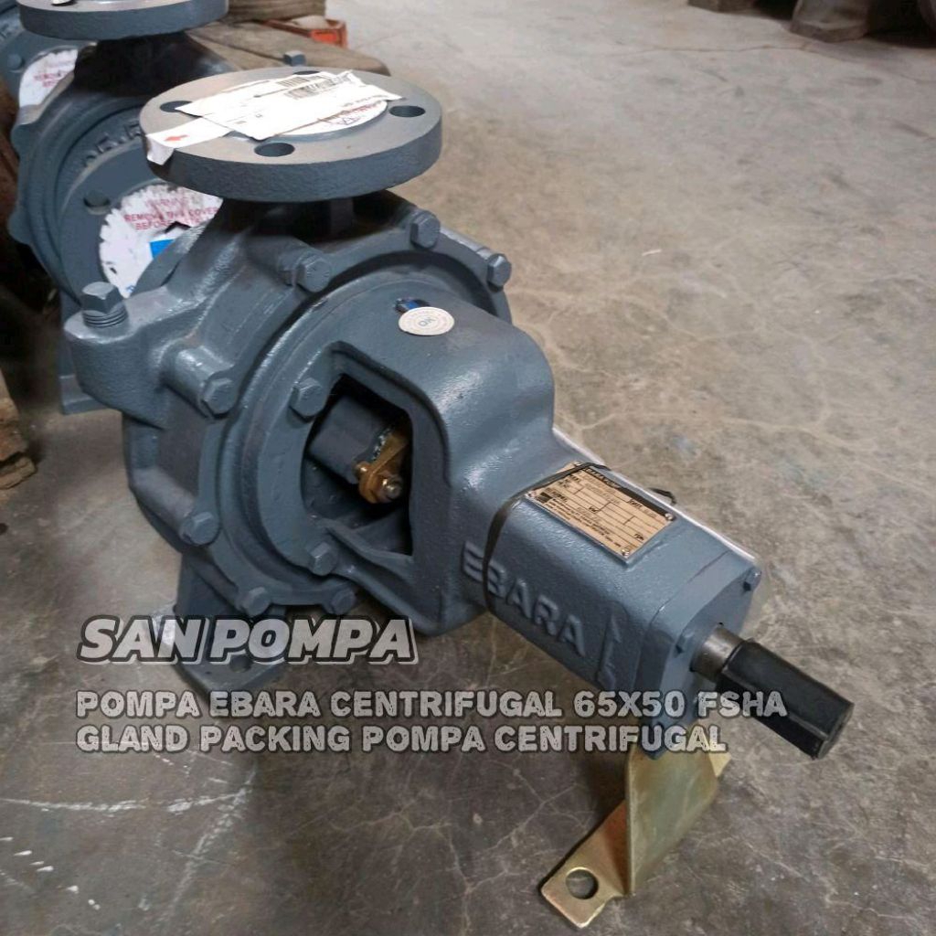 Jual Pompa Ebara Centrifugal 65x50 FSHA Gland Packing Pompa Centrifugal ...