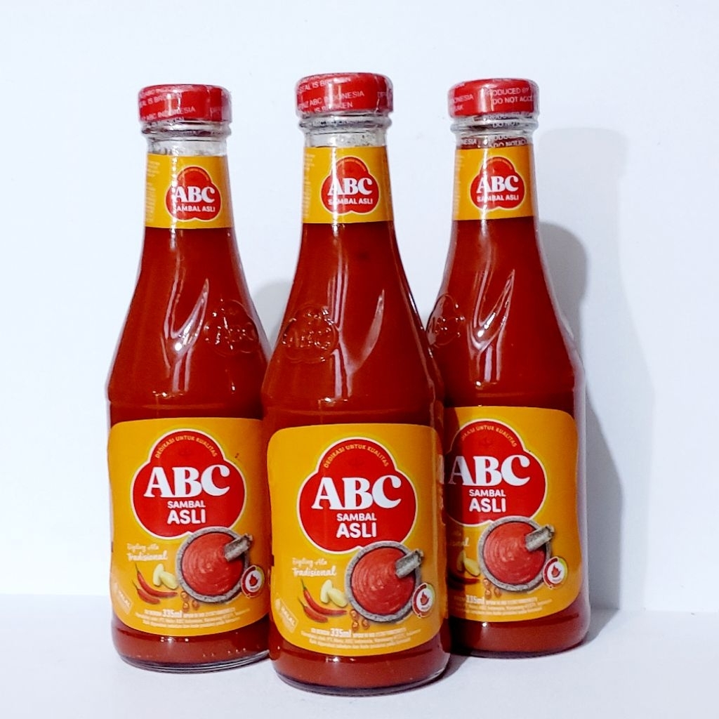 Jual ABC SAUS SAMBAL ASLI KEMASAN BOTOL KACA 335 GRAM | Shopee Indonesia