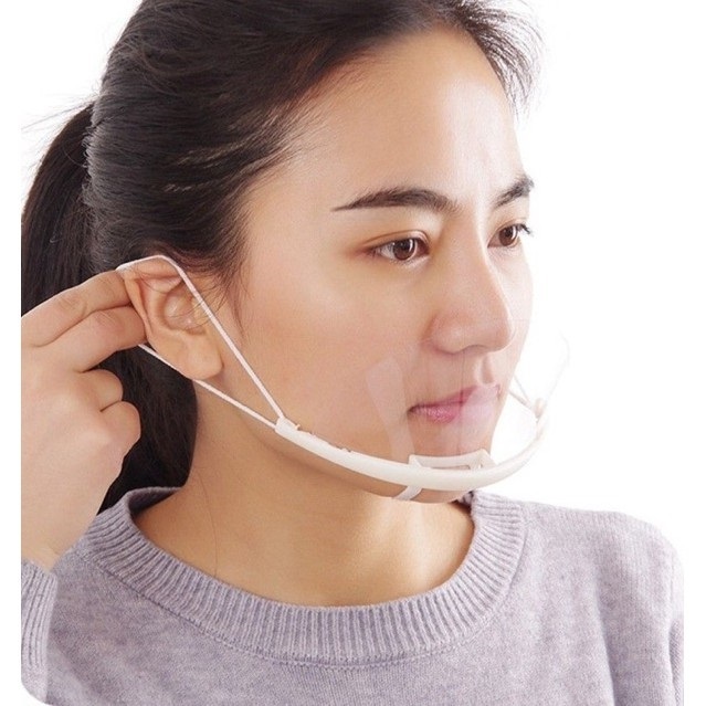 Jual Masker Masak Mask PVC Anti Virus Penutup Mulut Hidung Guard ...