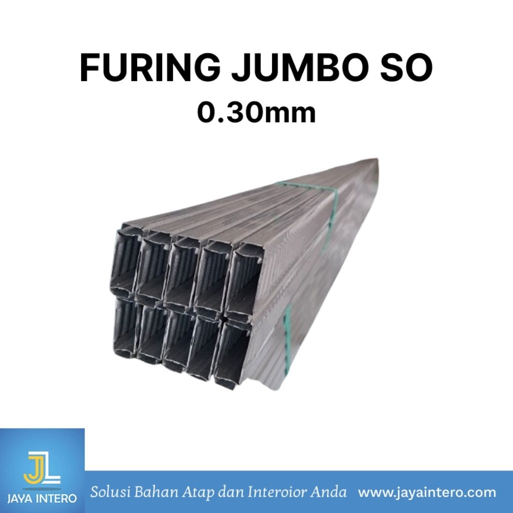 Jual Furing Jumbo SO 0.30mm – Furing Baja Ringan Rangka Atap 4meter ...
