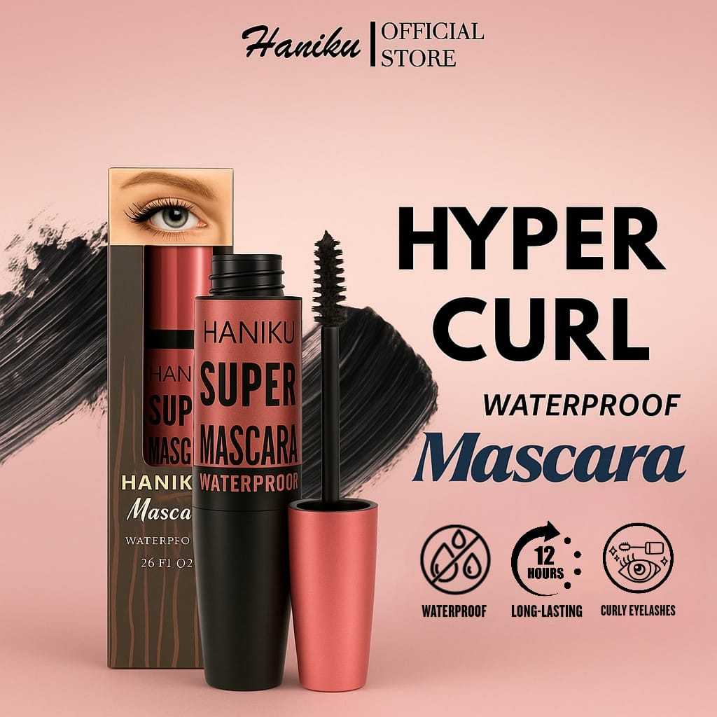 Jual HANIKU Maskara Super Original Tahan Lama BPOM | Mascara Waterproof ...