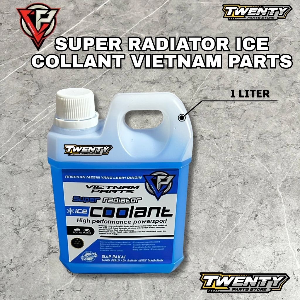 Jual AIR RADIATOR SUPER RADIATOR ICE COOLANT VIETNAM PARTS 1 LITER ...