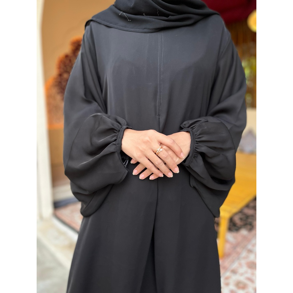 Jual zulfa polos-Abaya ori by Alamdad collection | Shopee Indonesia
