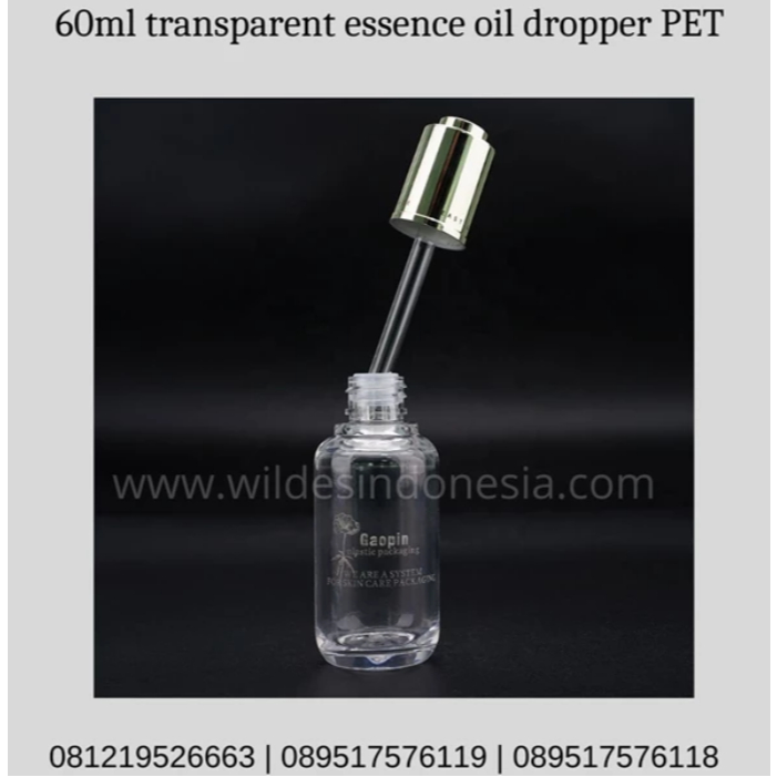 Jual BOTOL DROPPER SERUM PLASTIK 30ML CUSTOM SILVER DROPPER | Shopee ...