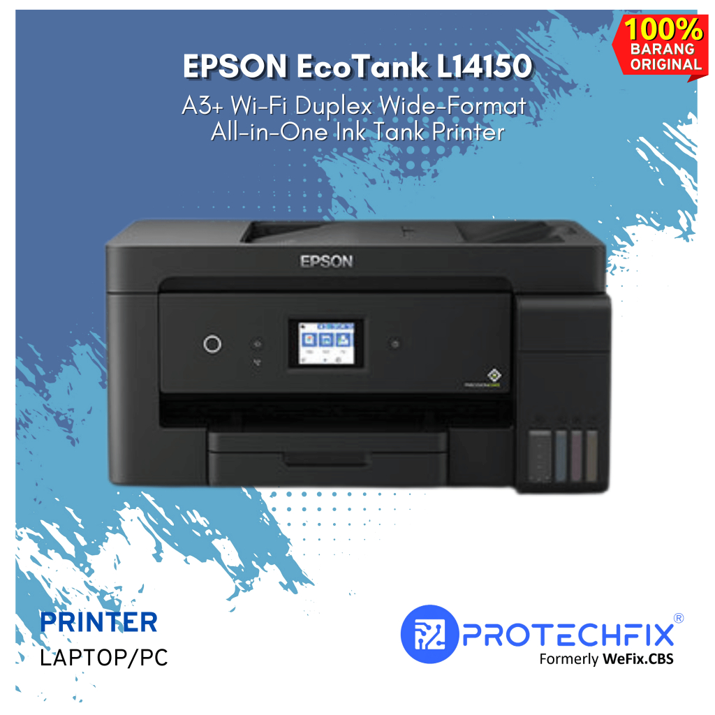 Jual EPSON EcoTank L14150 A3+ Wi-Fi Duplex Wide-Format All-in-One Ink ...