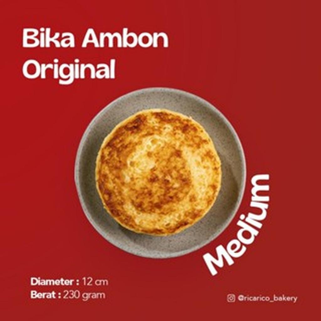 Jual RICA RICO BIKA MEDIUM ORIGINAL DAN PANDAN Bika Ambon Rica Rico ...