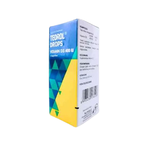 Jual TEOROL DROPS VIT D3 400 12.5ML | Shopee Indonesia