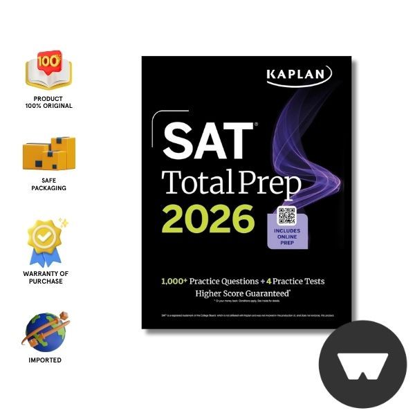 Jual Kaplan Test Prep - Sat Total Prep 2026: Includes 4 Full Length ...