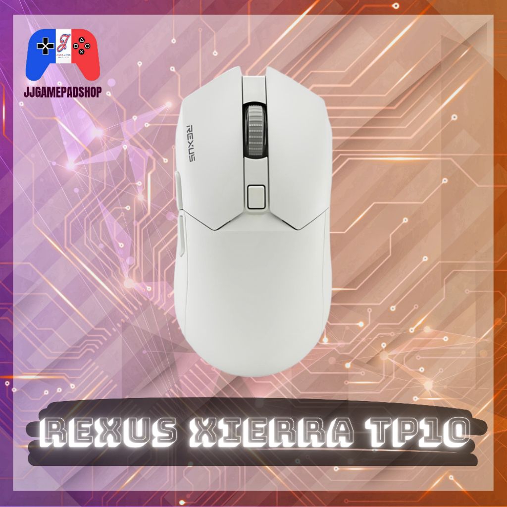 Jual Rexus Xierra TP10 Mouse Gaming Wireless PAW 3212 up to 2400 DPI ...