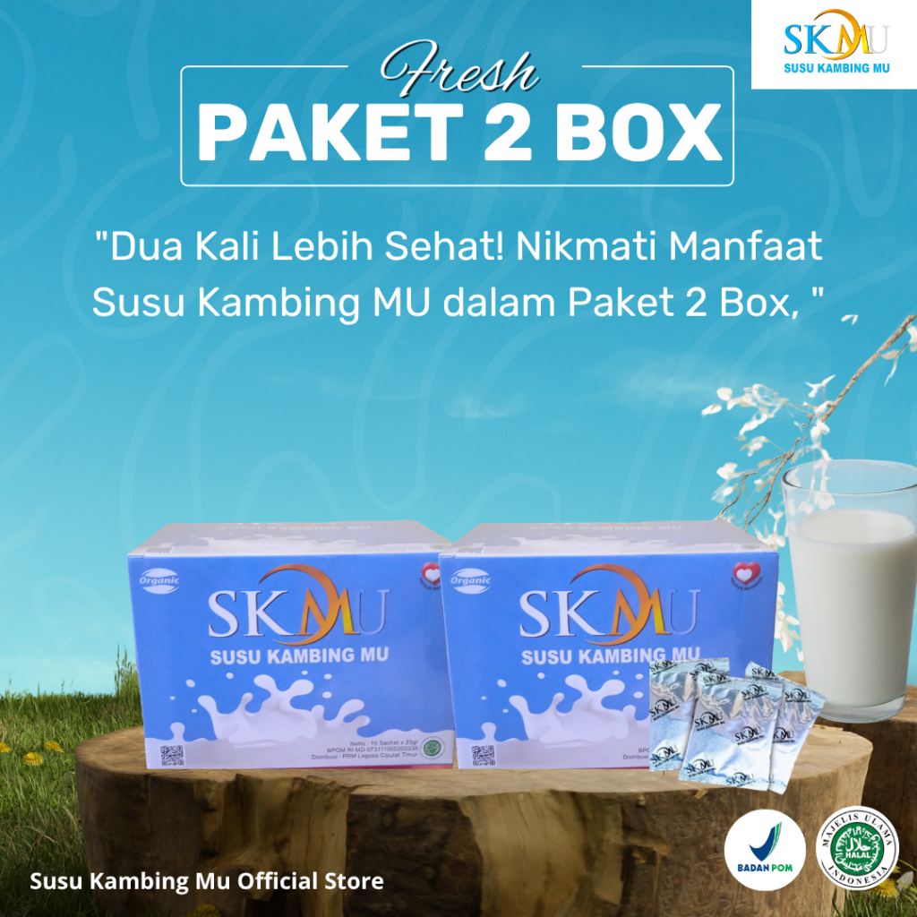 Jual Susu Kambing Mu Paket 2 Box | Shopee Indonesia