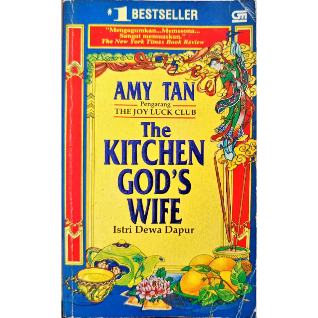 Jual Amy Tan The Kitchen God's Wife - Preloved Gramedia | Shopee Indonesia