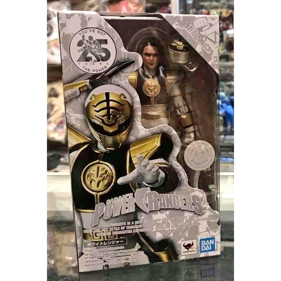 Jual Bandai SHFiguarts SHF Power Rangers - White Ranger (Tommy ...