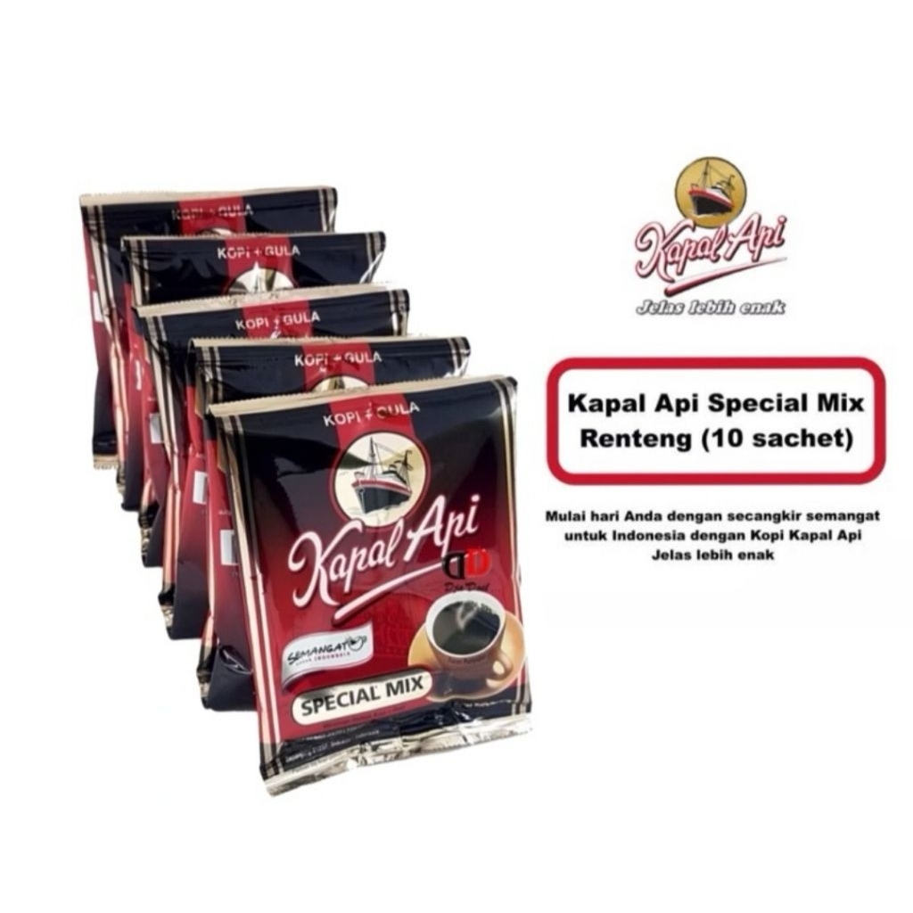 Jual Kopi Bubuk Kapal Api special mix renteng | Shopee Indonesia