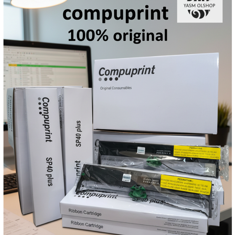 Jual Pita Ribbon Cartridge Compuprint SP40 Plus SP40+ Original Asli ...