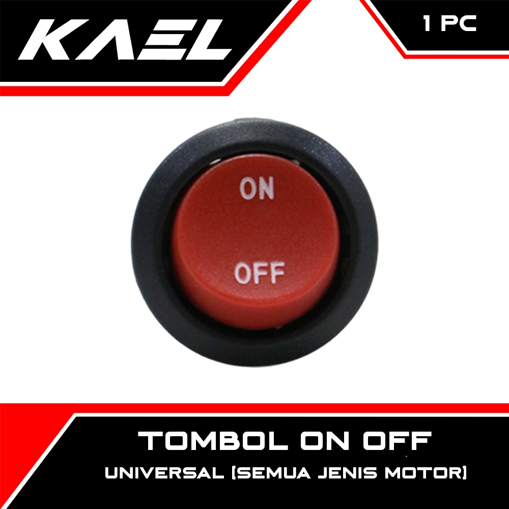 Jual 1 PC Tombol On Off Universal Semua Jenis Motor Rocker Switch ...