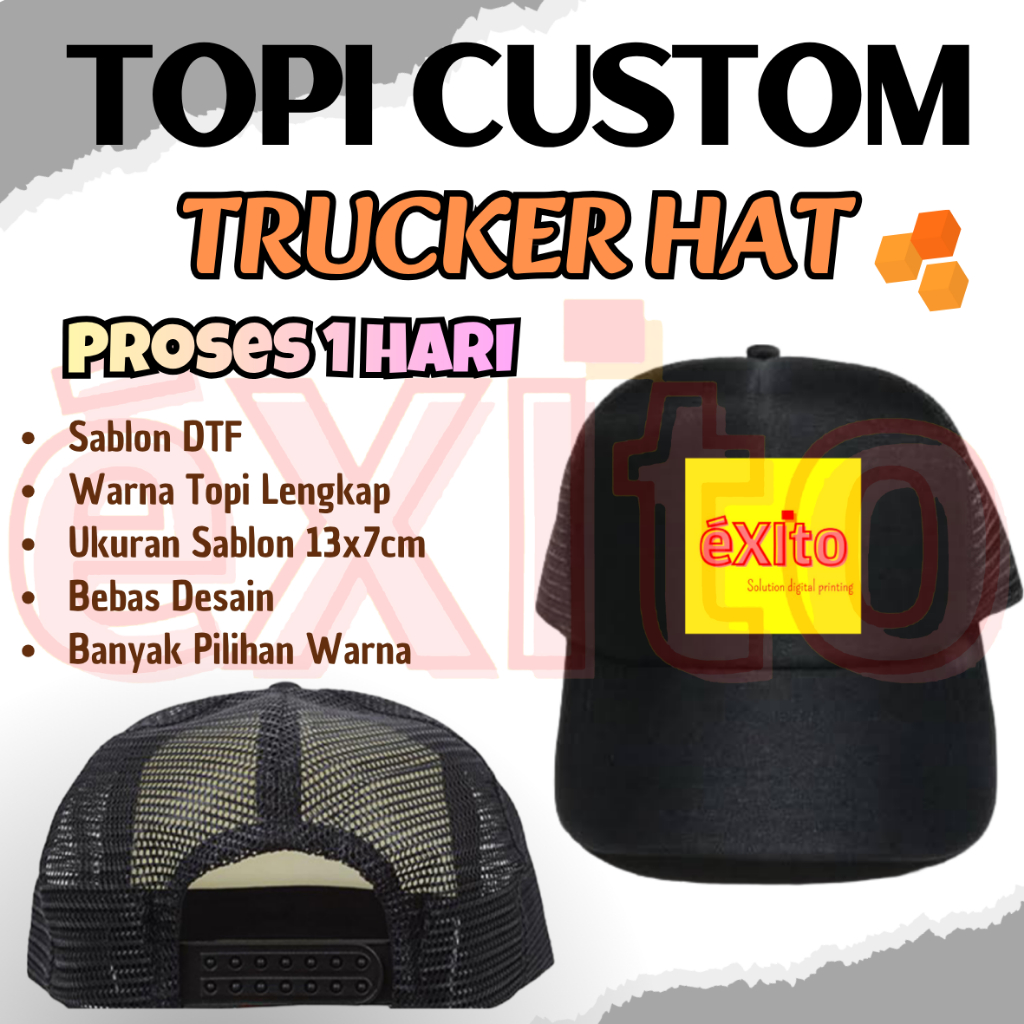 Jual Topi Custom Terlengkap & Harga Terbaru Juli 2026 | Shopee Indonesia