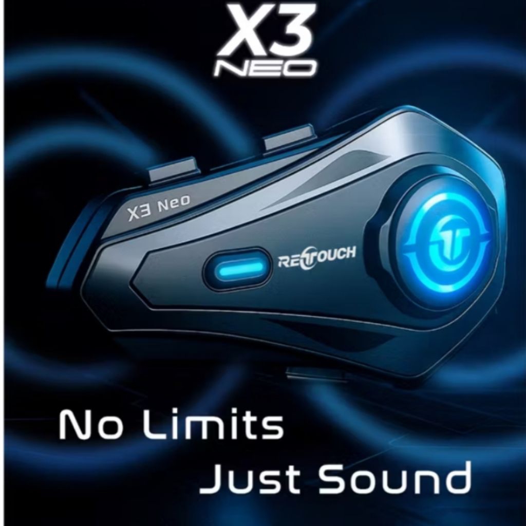 Jual INTERCOM RETOUCH X3NEO bluetooth helm | Shopee Indonesia