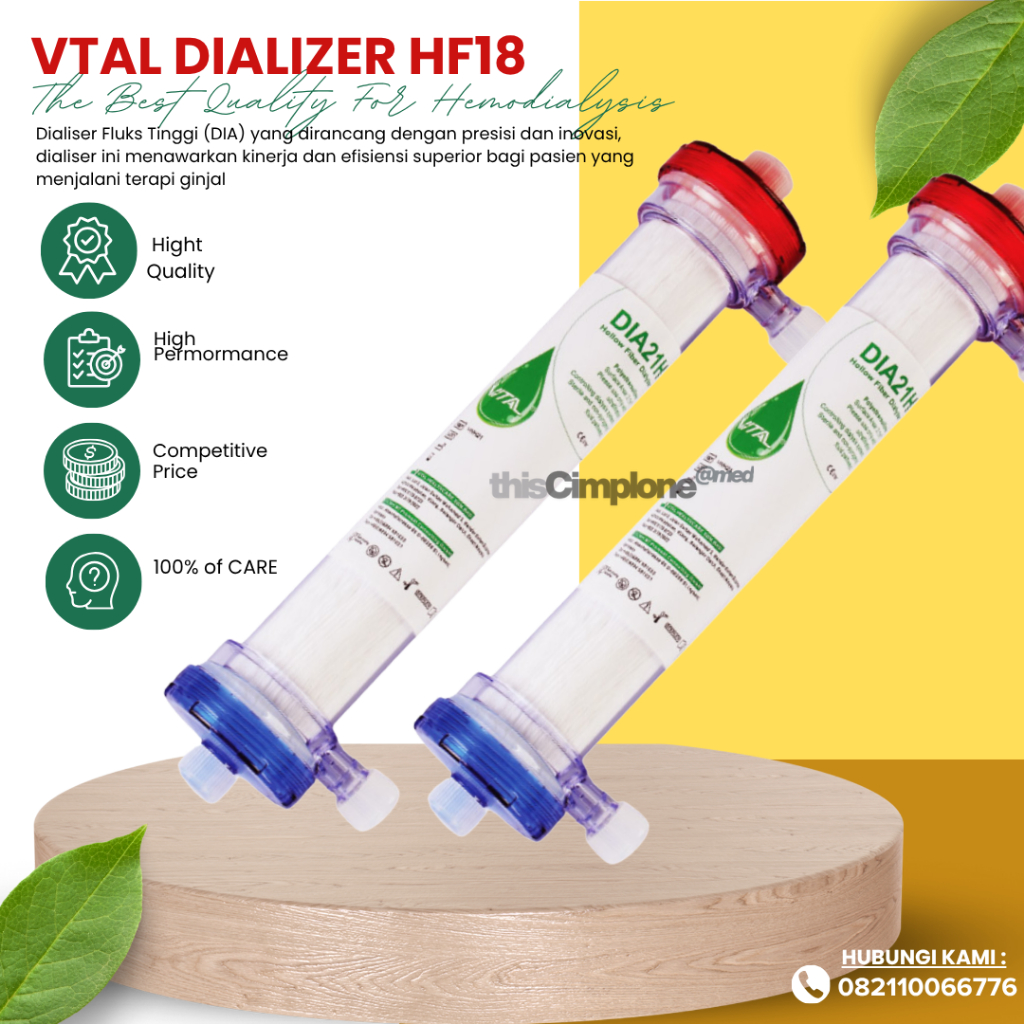 Jual VTAL High Flux Dialyzer HF18 | Shopee Indonesia