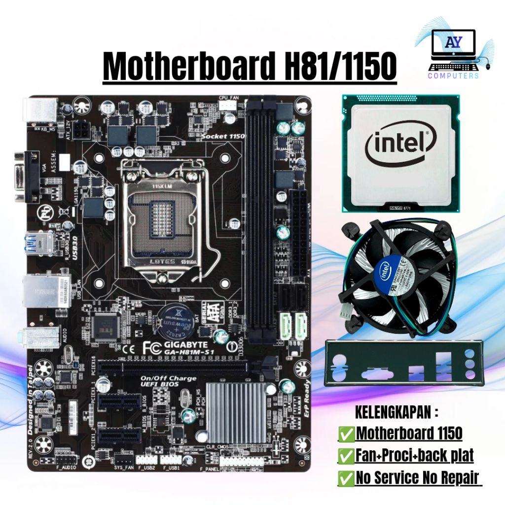 Jual Motherboard H81 Terlengkap & Harga Terbaru Agustus 2026 | Shopee ...