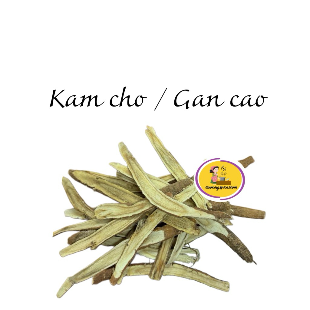Kam Cho / Gan Cao / 50gr / 100gr || Licorice Root Asli Herbal Cina || Akar Manis Penguat Daya Tahan Tubuh || Obat Herbal Tradisional